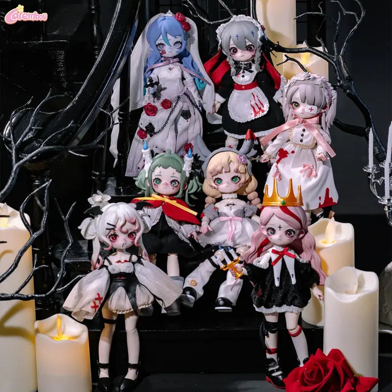 CALEMBOU Nyssa Strange Nightmare Series BJD Doll Blind Box（1 box）