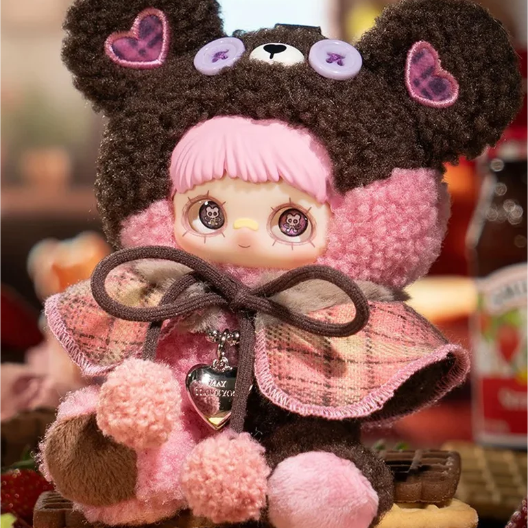 Maymei Tiny Bear Cookie Plush Series Blind Box（1 box）