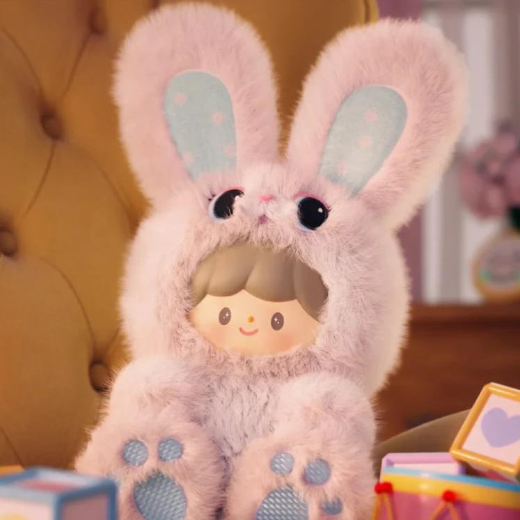 Zzoton Happy Childhood Retro Toys Series Plush Blind Box（1 box）