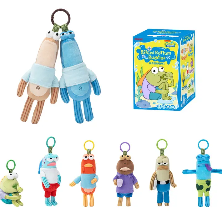 Bikini bottom buddies - Whimsical Plush （1 box）
