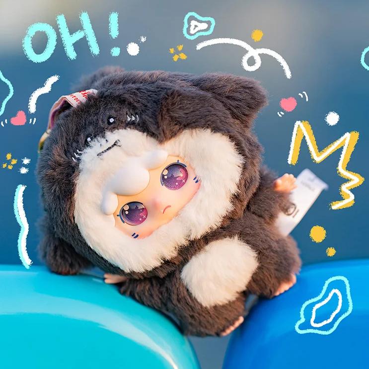 KIMIPAPA Animal Themed Plush Series Blind Box（1 box）