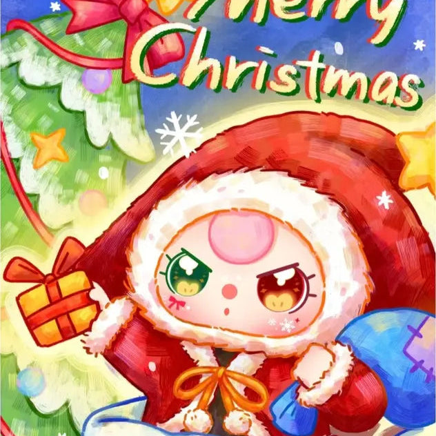 BaBy Three-Christmas 400% Plush Blind Box（1 box）