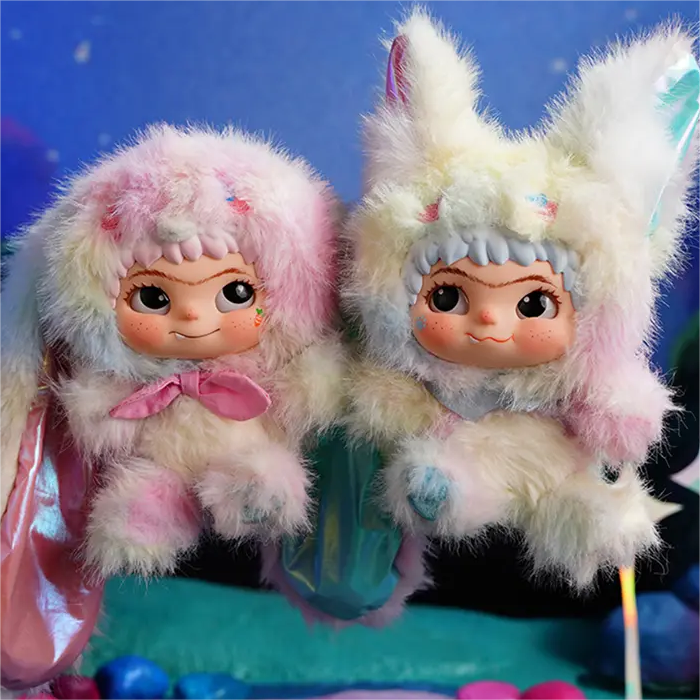 Wakuku Fox & Bunny Trick or Treat Series Blind Box（1 box）