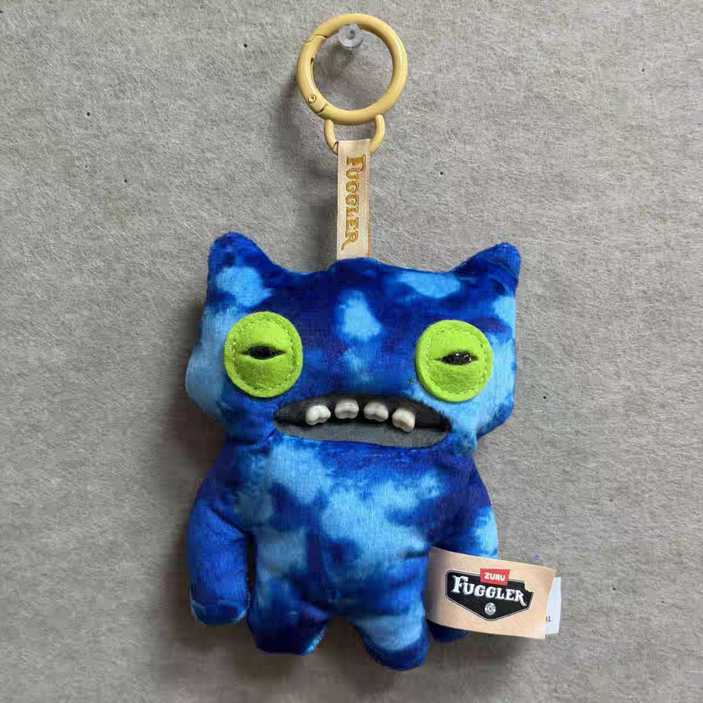 Fuggler Funny Ugly Monster Keypers V6 Series Plush Key Chain Dolls（1 box）