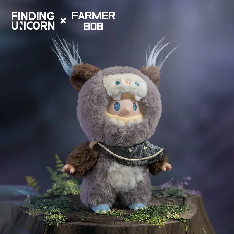 FARMER BOB ANI-NIGHT MONSTER SERIES Cute Figures Desktop Ornament Collectible Toys Birthday Gifts(1 box)