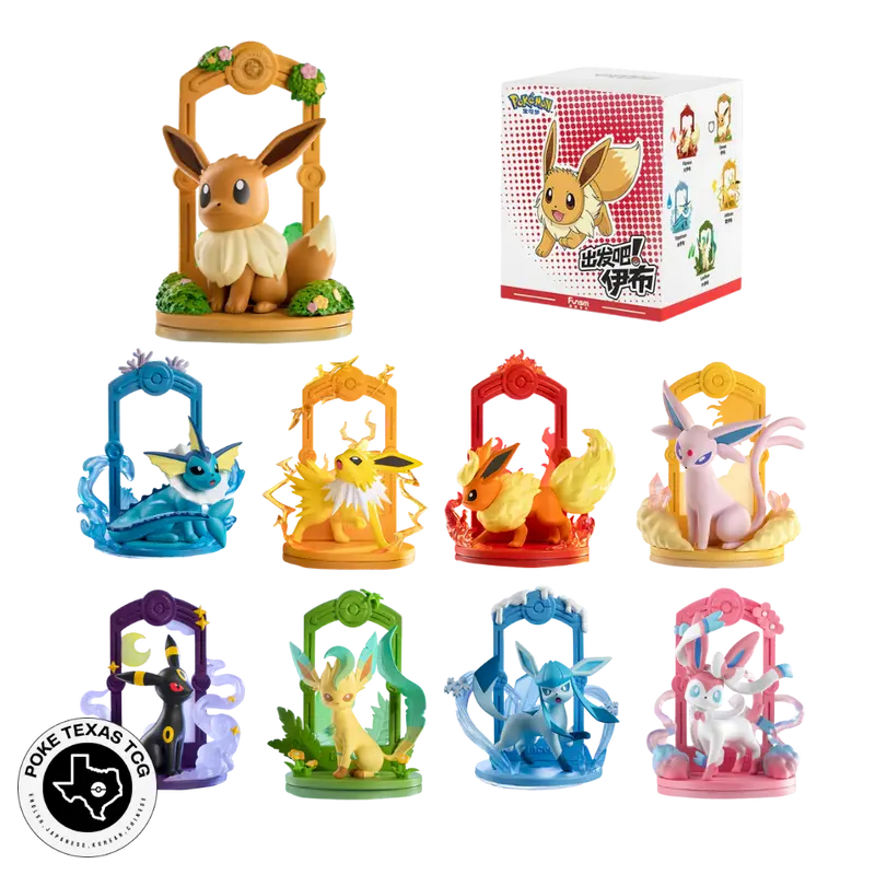 Official Funism x Pokemon Let's Go! Eevee Series Blind Box(1 BOX)