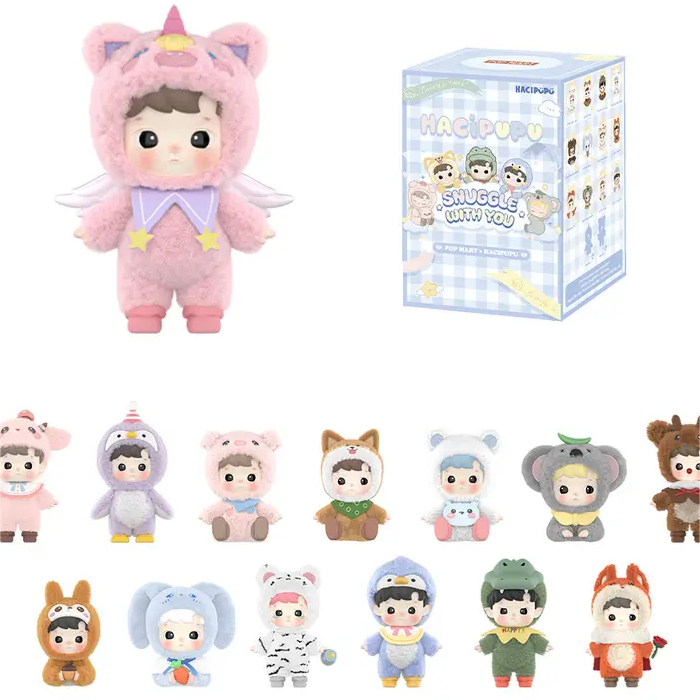 Hacipupu Snuggle With You Series Figures（1 box）