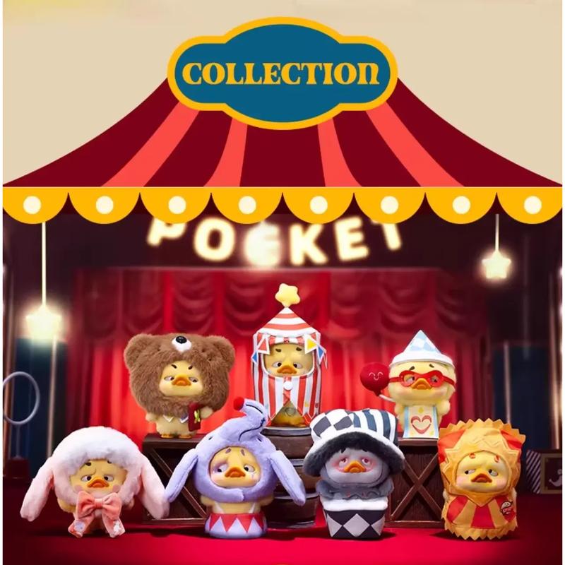 Upset Duck Crazy Circus Duck Series Plush Blind Box（1 box）