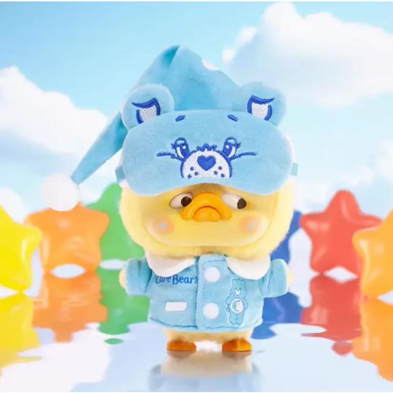 Upset Duck x Carebear Sleeping Bear Series Plush Blind Box（1 box）