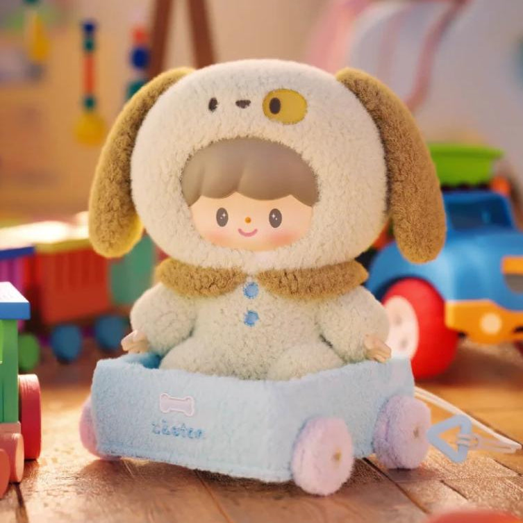 Zzoton Happy Childhood Retro Toys Series Plush Blind Box（1 box）