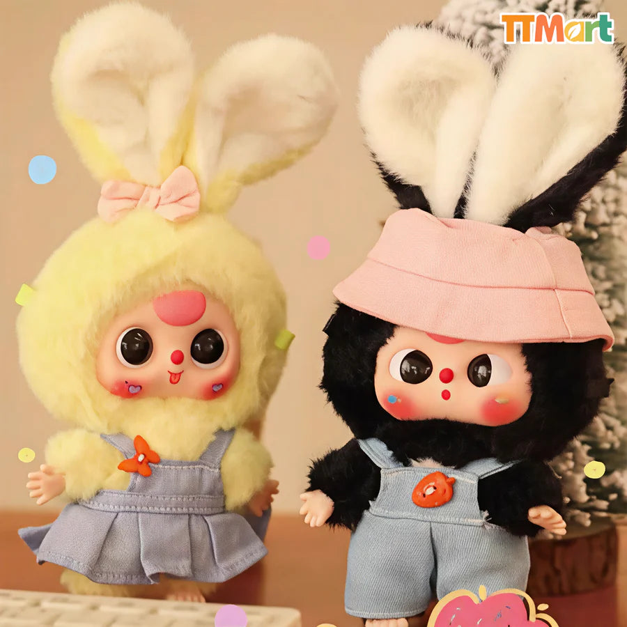 Baby Three Maracon Cute Bunny V1 Series Plush Blind Box