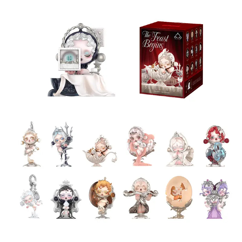 SKULLPANDA The Feast Begins Series Figures（1 box）