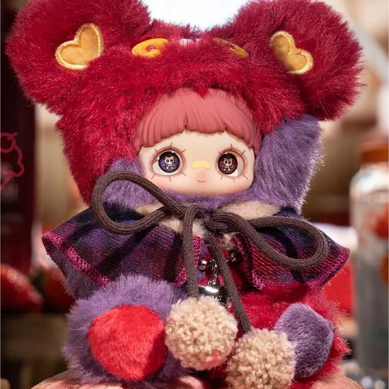 Maymei Tiny Bear Cookie Plush Series Blind Box（1 box）