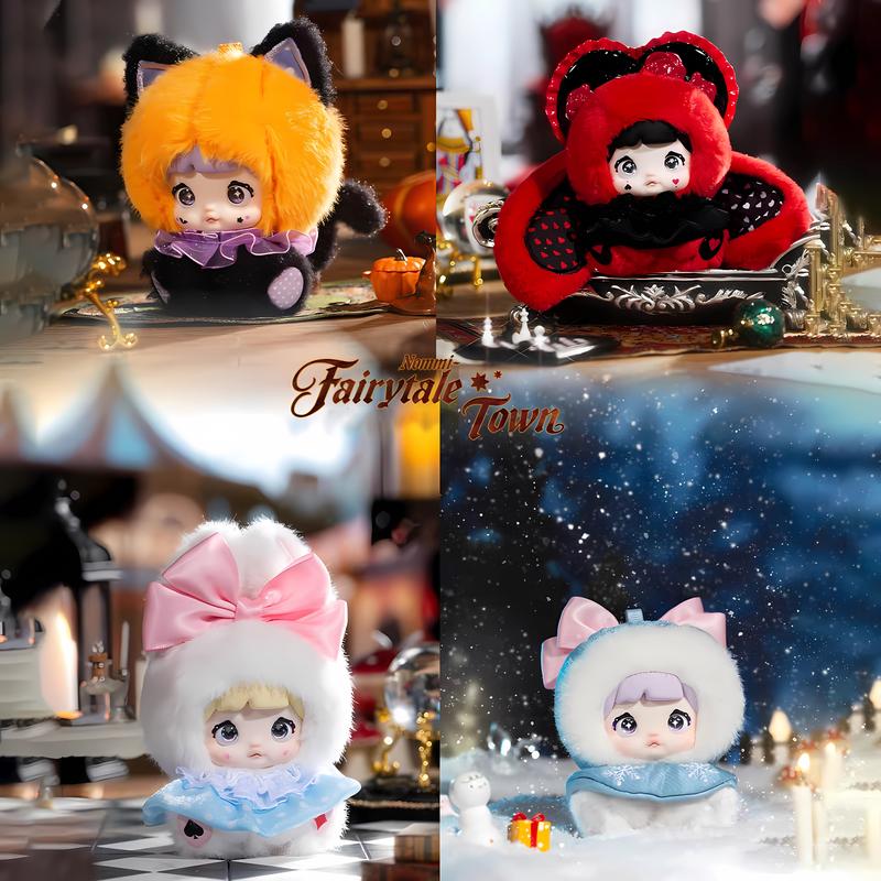 Nommi Fairy Tale Town Plush Blind Box Plush Toy Pendant Trendy Toy Doll Gift(1 box)