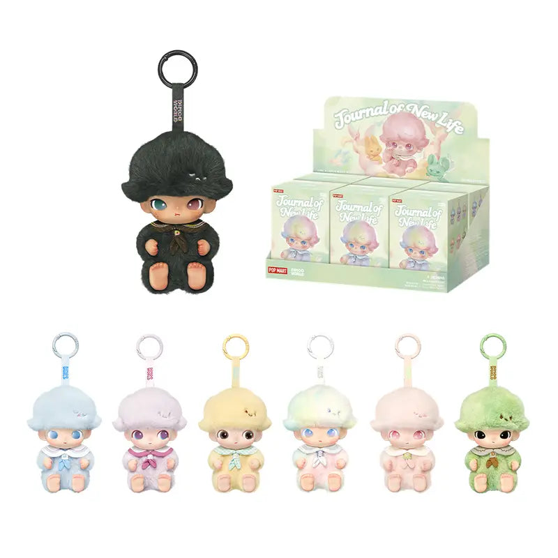DIMOO Journal of New Life Series-Vinyl Plush Pendant Blind Box（1 box）