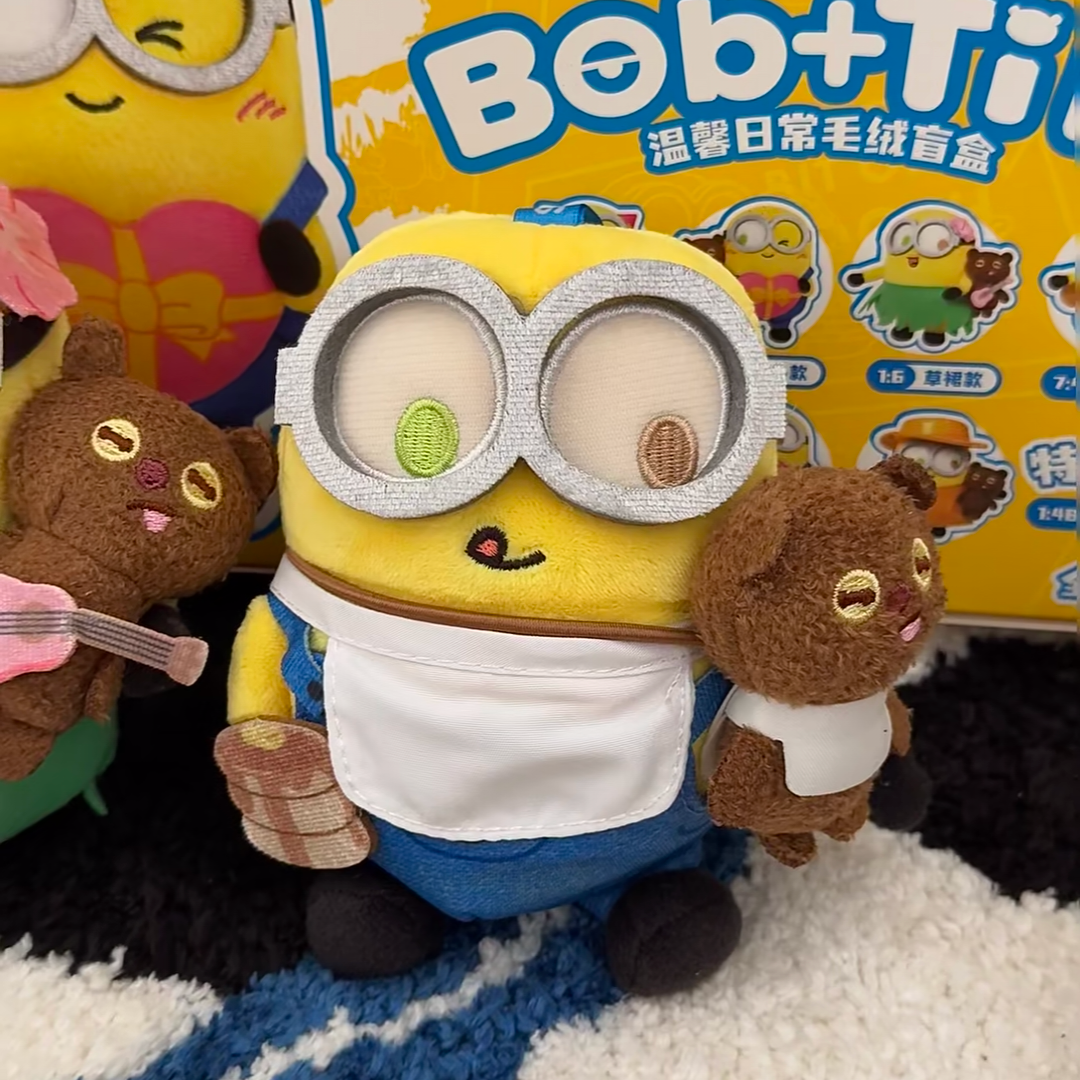 Minions	bob+Tim series blind box（1 bxo）