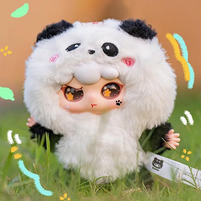 KIMIPAPA Animal Themed Plush Series Blind Box（1 box）