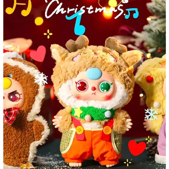 BaBy Three-Christmas 400% Plush Blind Box（1 box）