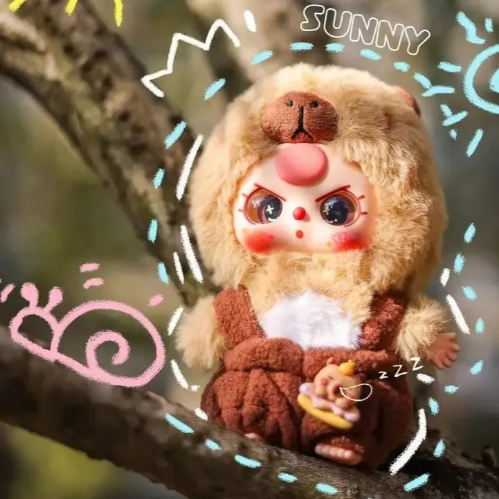 Baby Three Little Lovely Plush Series Pendant Blind Box