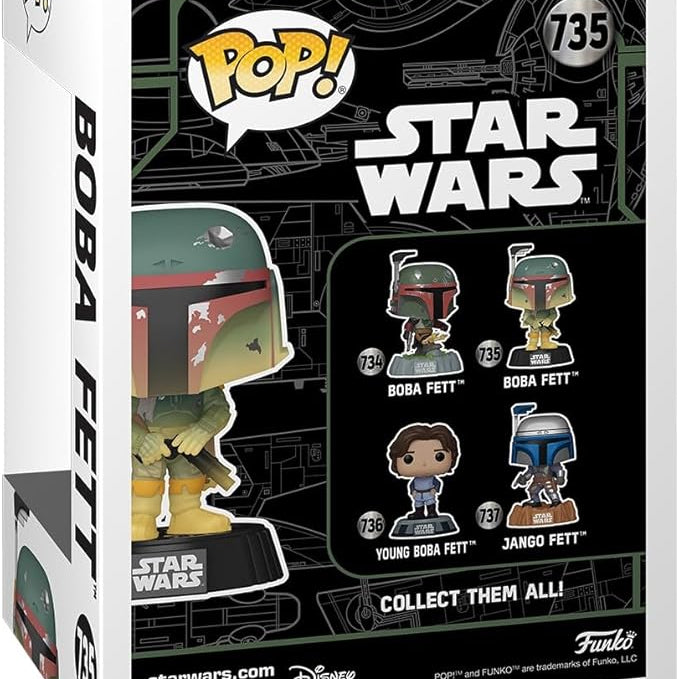 Starwars	funkopop-Boba Fett series blind box（1 box）