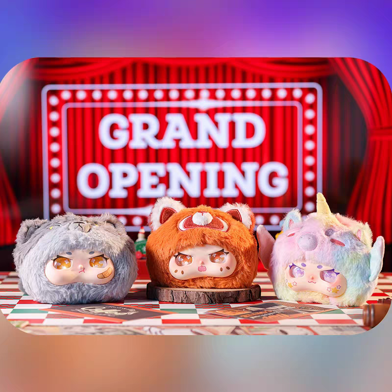 Idol Plush First Generation Animal Series Blind Box（1 box）