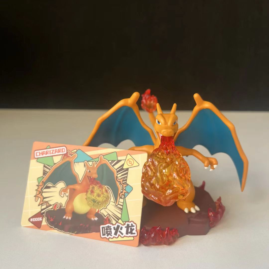 Pokemon duel time charizard figure pendulum（1 box）