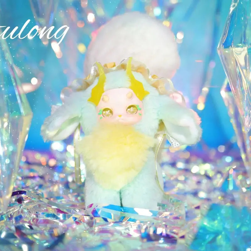 TUTULONG V3 Fantasy Biology Colorful Crystal Series Plush Blind Box（1 box）