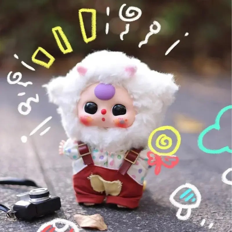 Baby Three Little Lovely Plush Series Pendant Blind Box