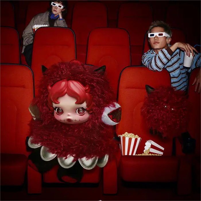 Skullpanda You Found Me! Series Plush Doll Pendant (1 box)