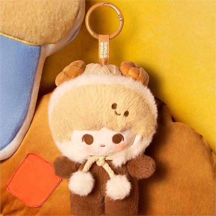 Pop Bean Fluffy & Cozy Series-Plush Pendant Blind Box（1 box）