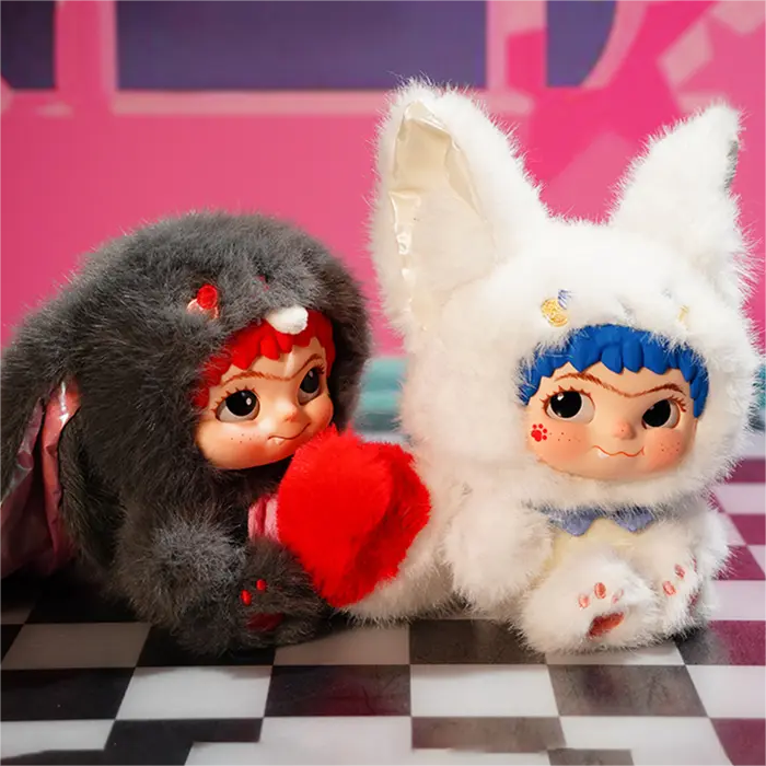 Wakuku Fox & Bunny Trick or Treat Series Blind Box（1 box）