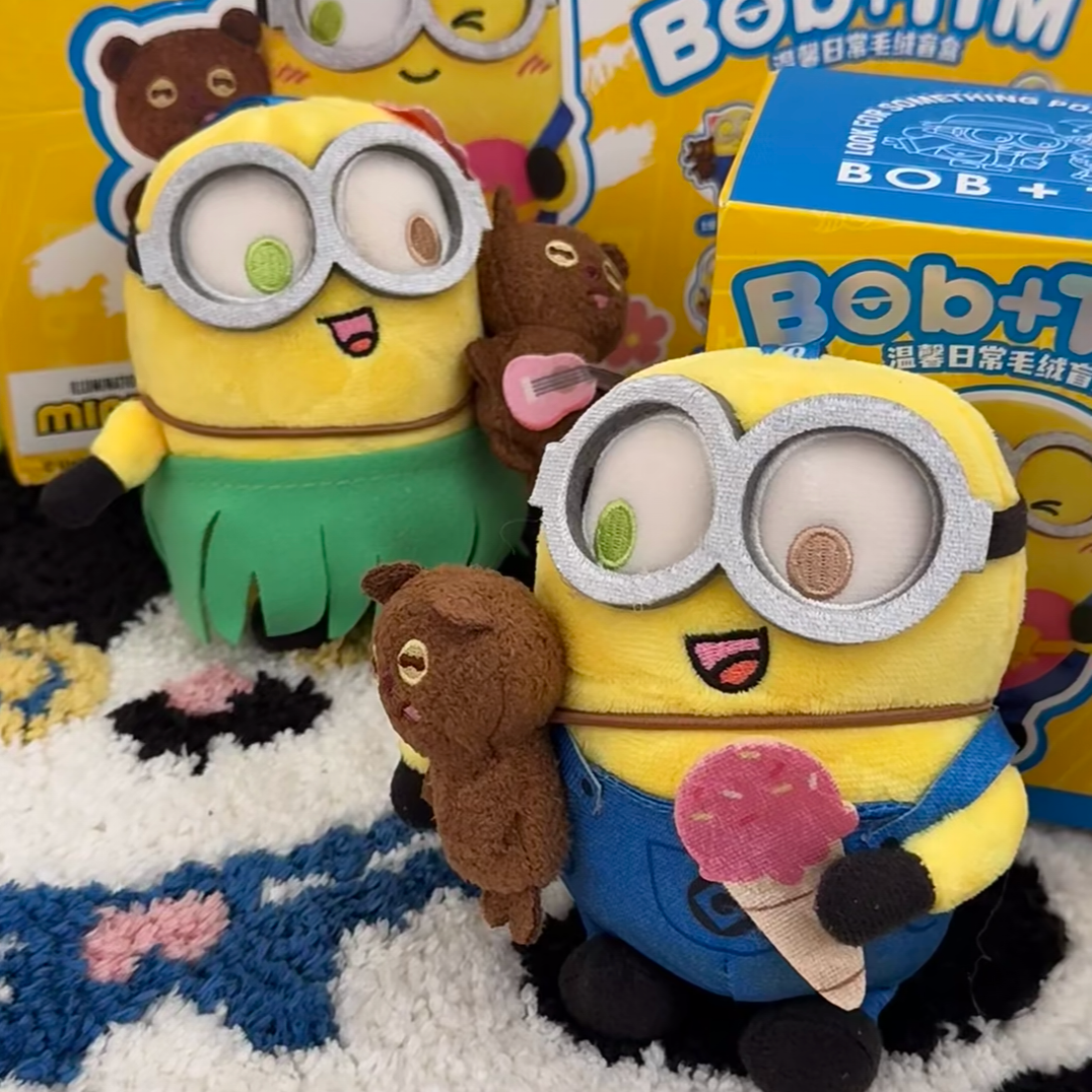 Minions	bob+Tim series blind box（1 bxo）