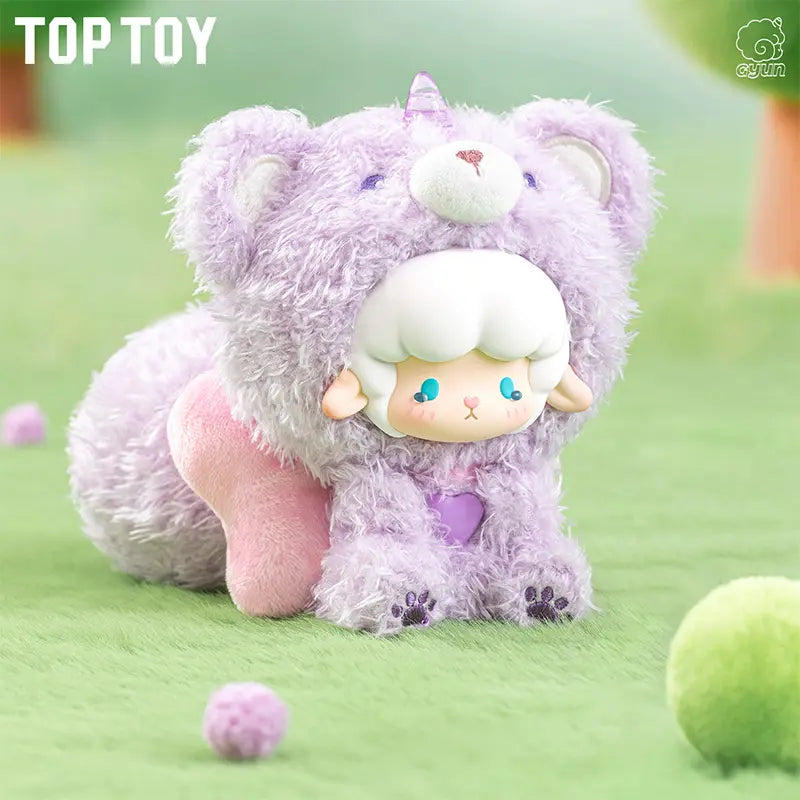 Gyun Big-Tailed Critter Crew Series Plush Pendant Blind Box（1 box）