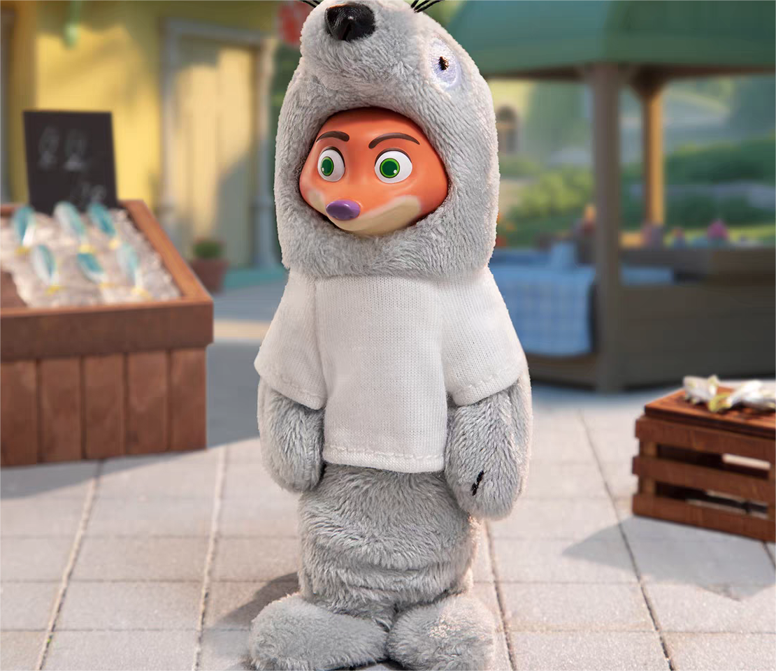 Zootopia Nick & Judy Best Undercover blind box （1 box）