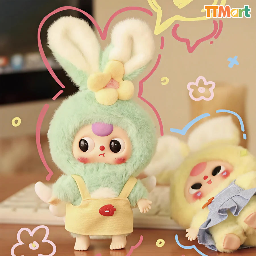 Baby Three Maracon Cute Bunny V1 Series Plush Blind Box