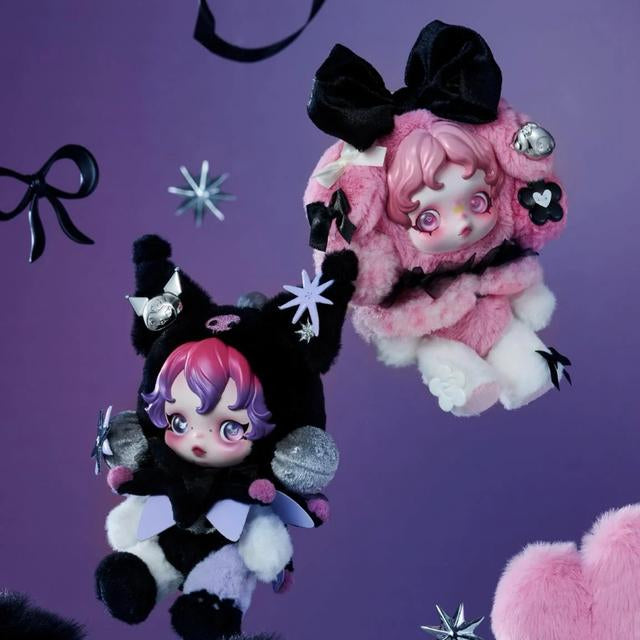 Skullpanda ×kuromi/my melody series blind box（1 box）