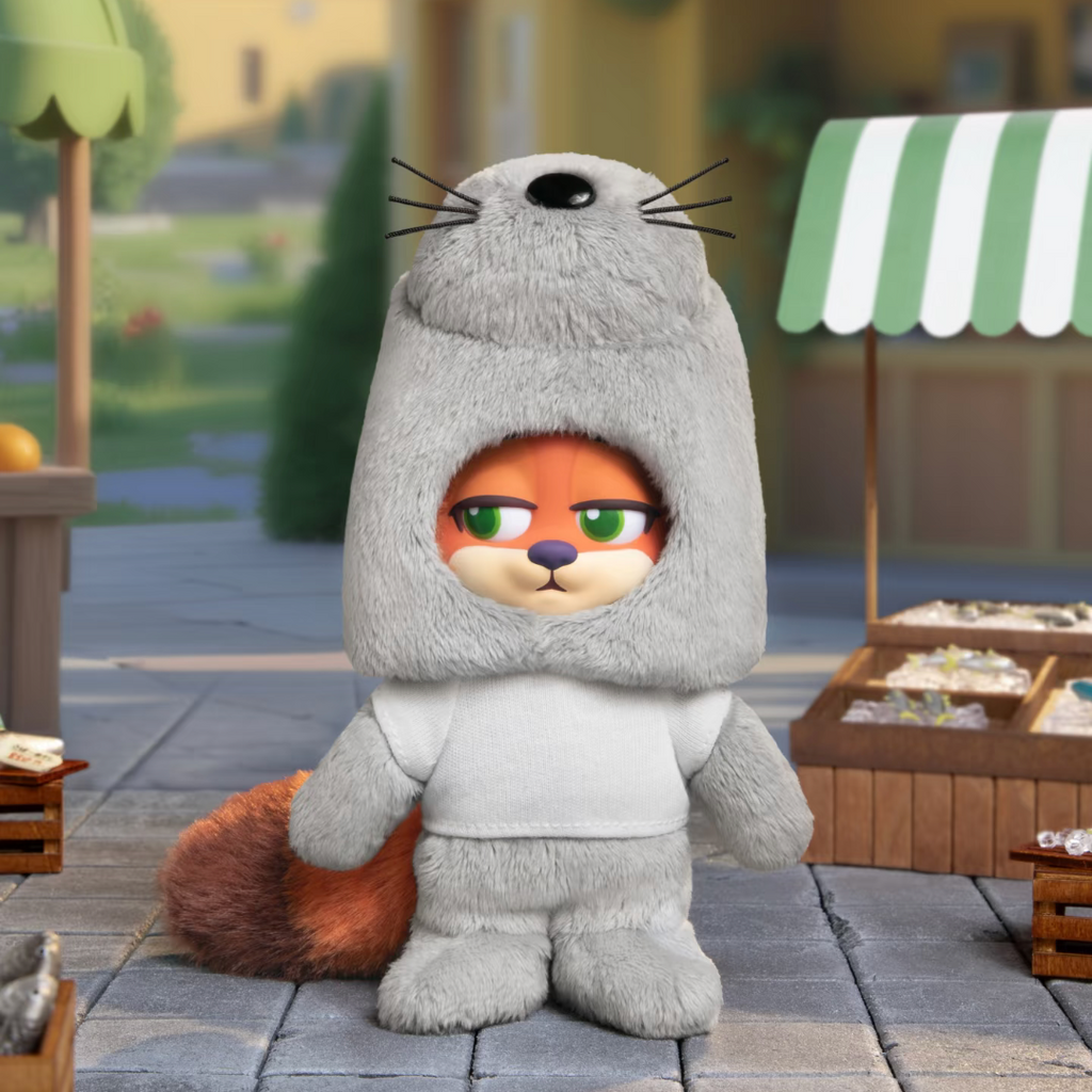 Zootopia	nick&judy best undercover(plush) blind box（1 box）