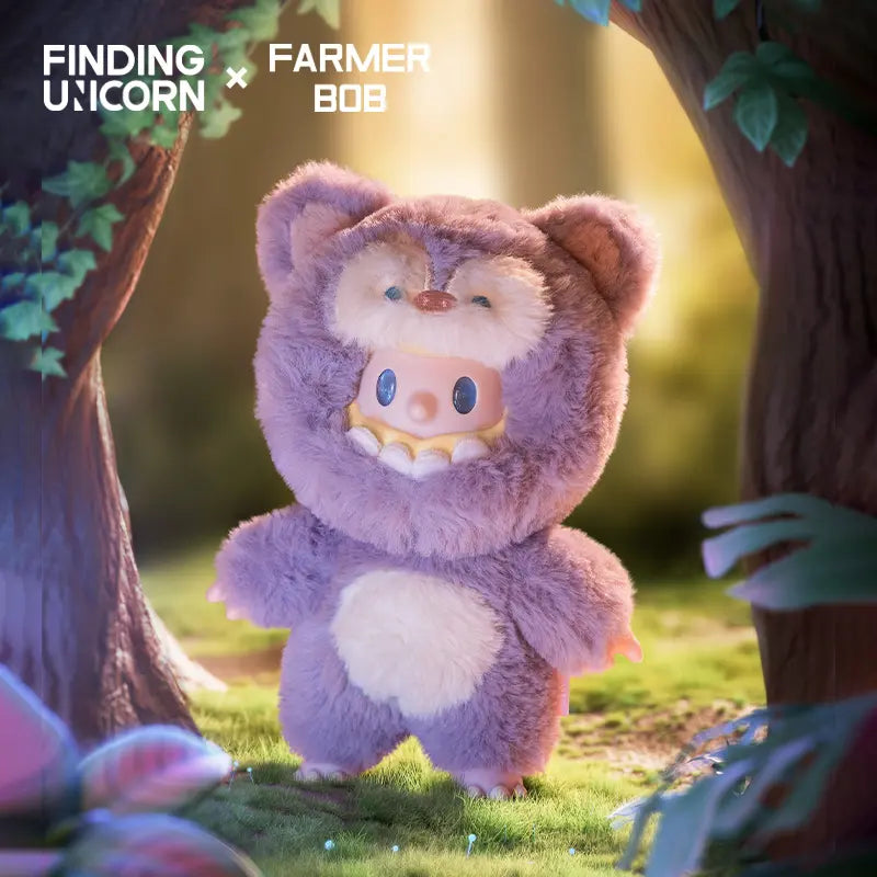 FARMER BOB ANI-NIGHT MONSTER SERIES Cute Figures Desktop Ornament Collectible Toys Birthday Gifts(1 box)