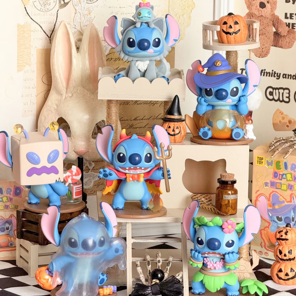 Stitch weird dairy series blind box（1 box）
