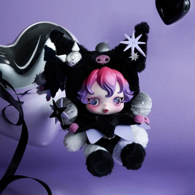 Skullpanda ×kuromi/my melody series blind box（1 box）
