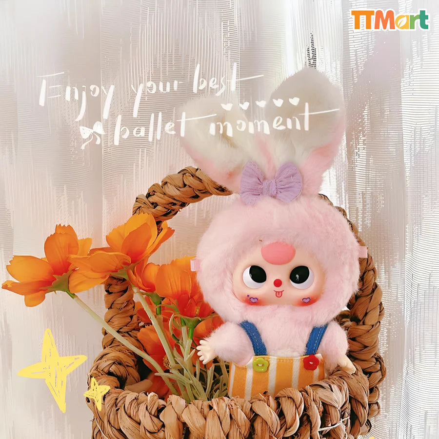 Baby Three Maracon Cute Bunny V1 Series Plush Blind Box