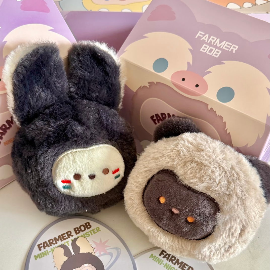 FARMER BOB MINI-NIGHT MONSTER SERIES Cute Figures (1 box)