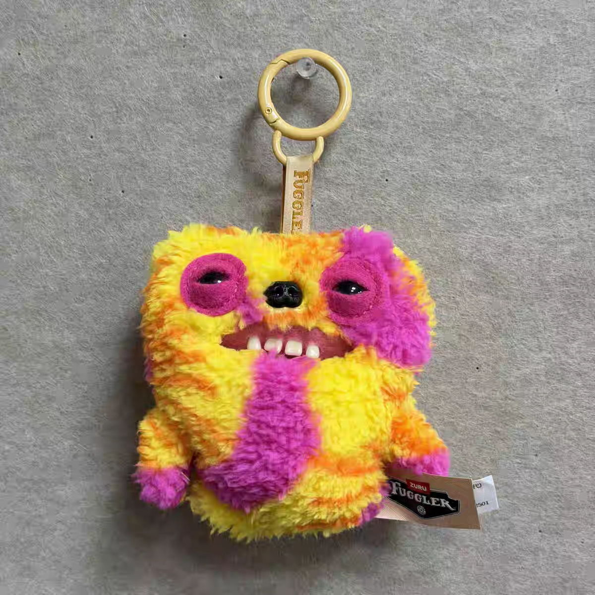 Fuggler Funny Ugly Monster Keypers V6 Series Plush Key Chain Dolls（1 box）