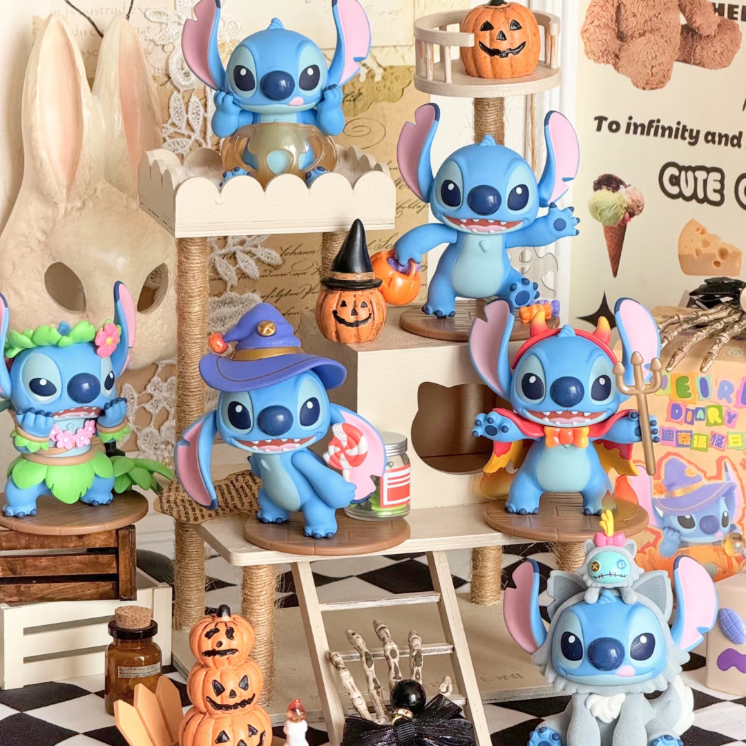 Stitch weird dairy series blind box（1 box）