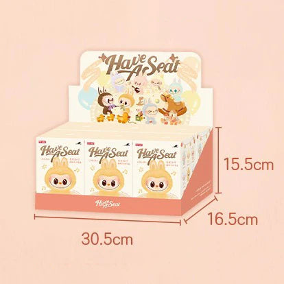 AUTHENTIC POP MART LABUBU The Monsters Have A Seat DADA - Sealed Bag